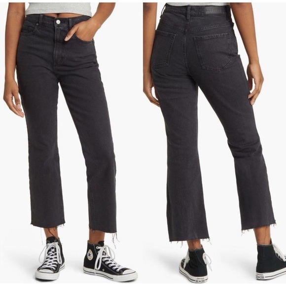 Pacsun Stretch Crop Boot‎ Jeans in Abyss Women's Size 25 - Picture 1 of 9